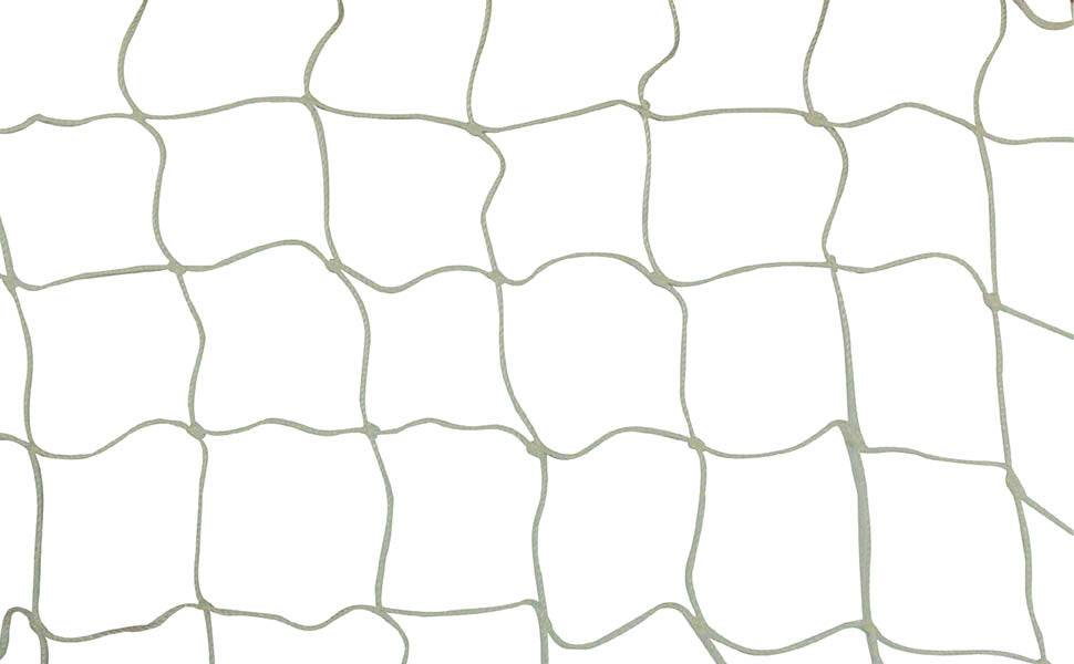 Small HART Club Soccer Net for juniors, featuring durable mesh and sturdy frame ideal for youth soccer practice and games.