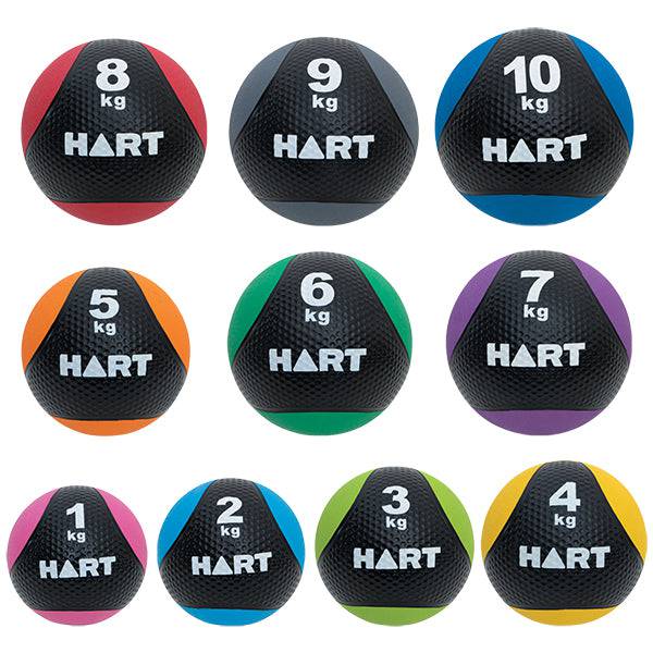 HART Rubber Medicine Ball Complete Set - HART Sport