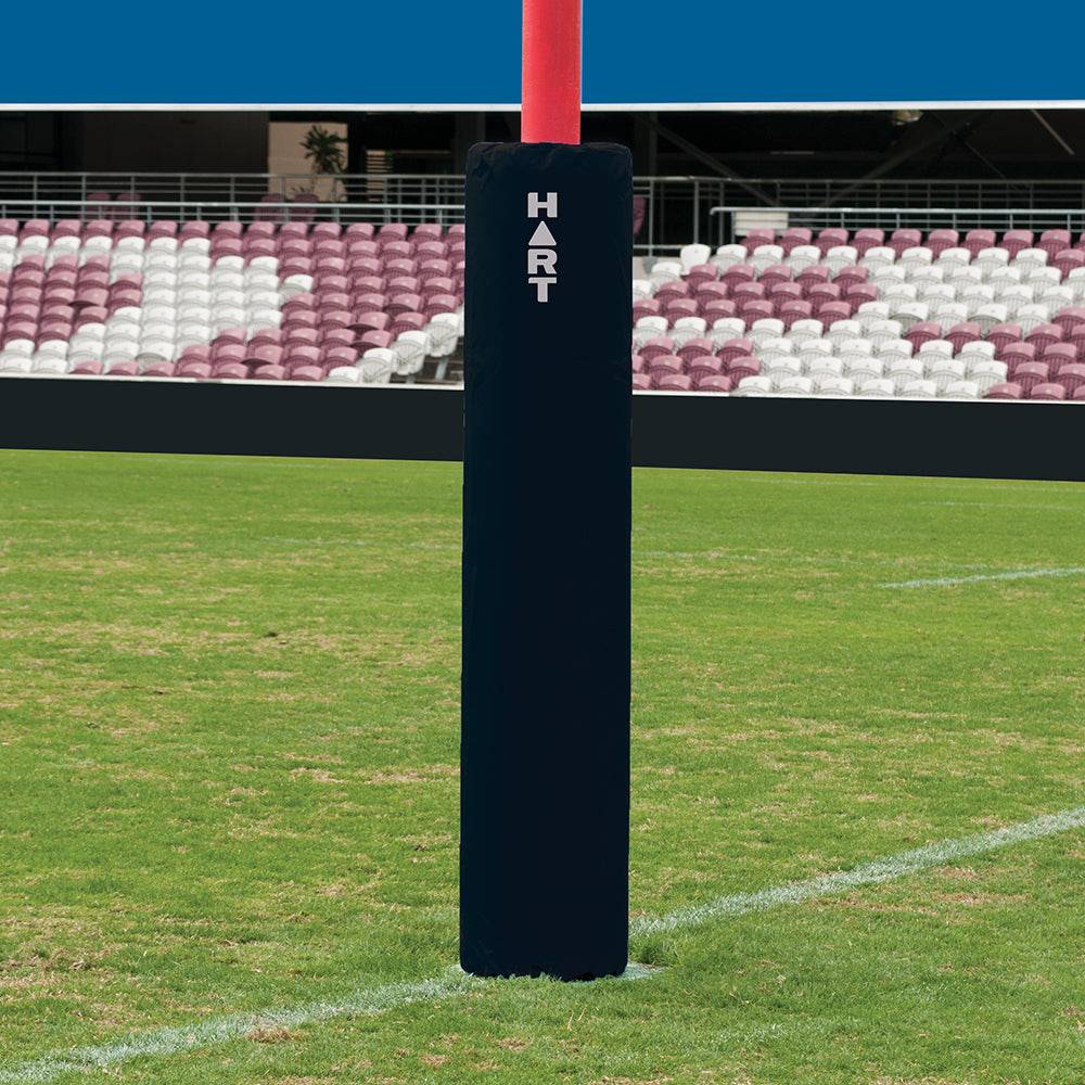 HART Round Rugby Post Pads 35cm - 100mm Cut Out - HART Sport