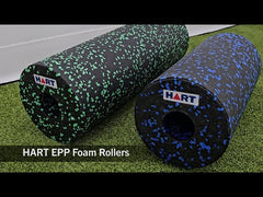 HART EPP 30 Foam Roller Black/Blue Speckle