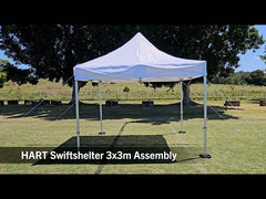 Swiftshelter 3m x 3m With Custom Printed Canopy